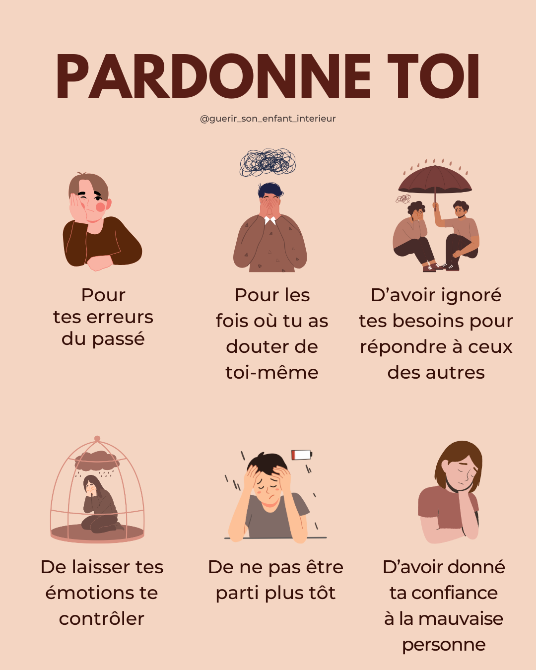 comment apprendre à se pardonner