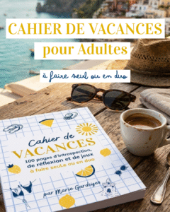 cahier de vacances pour adultes 