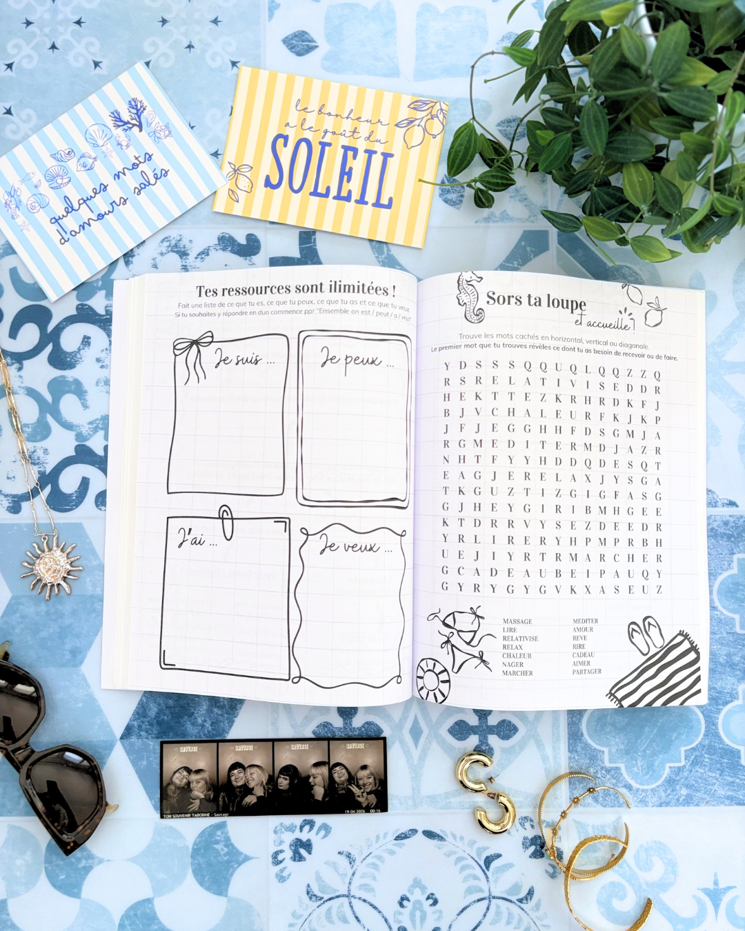 Le cahier de vacances
